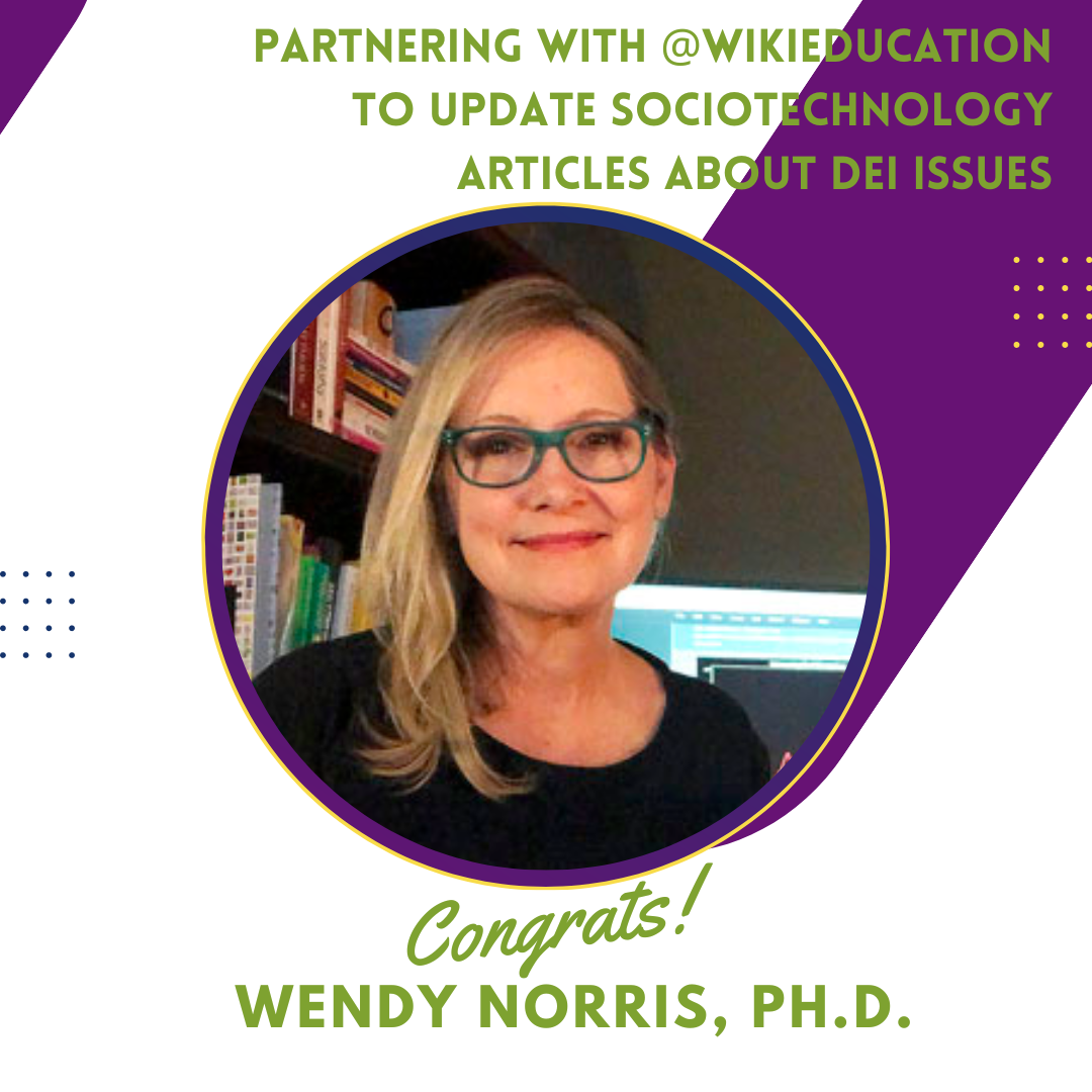 3c-Congratulatory Wendy Norris, Ph.D.