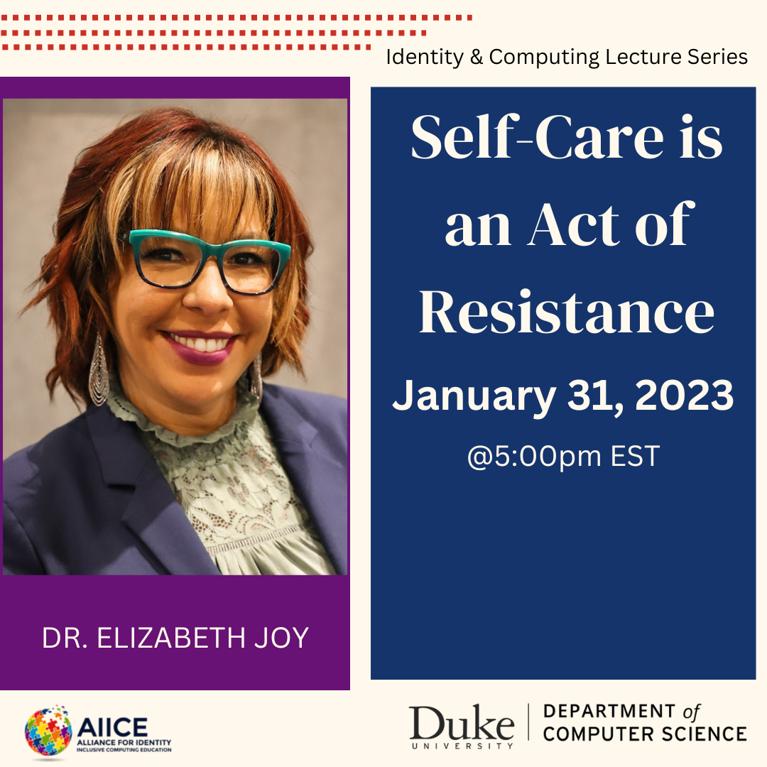 Self-care is Resistance advertisement