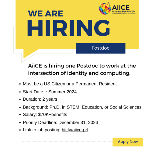 AiiCE PRF Job Posting